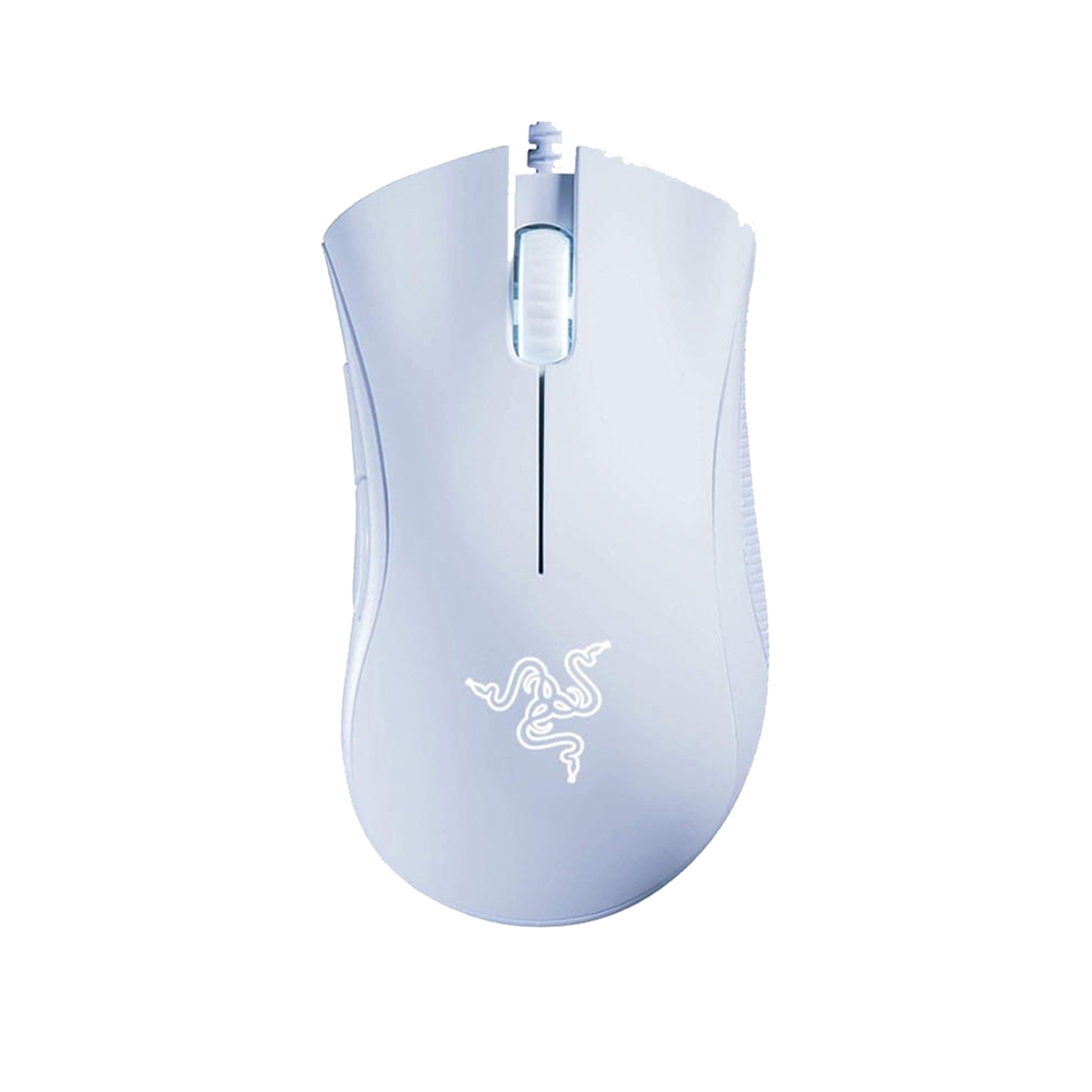 Razer Deathadder Essential Gaming Mouse White 1 - ماوس ریزر Deathadder Essential گیمینگ سفید دخترانه