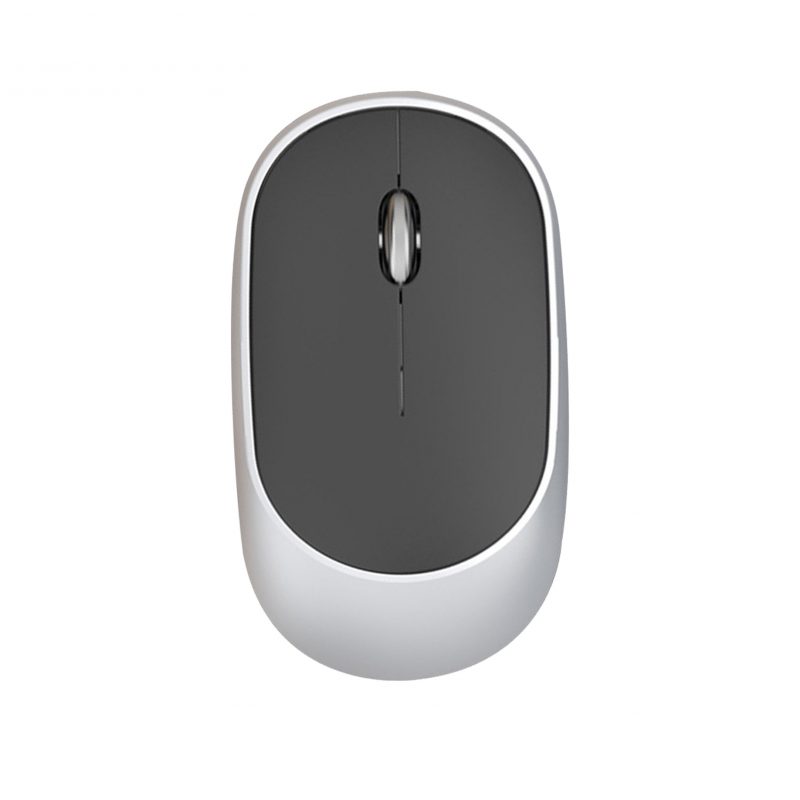 Fmouse E100 Silver Black Wireless Mouse