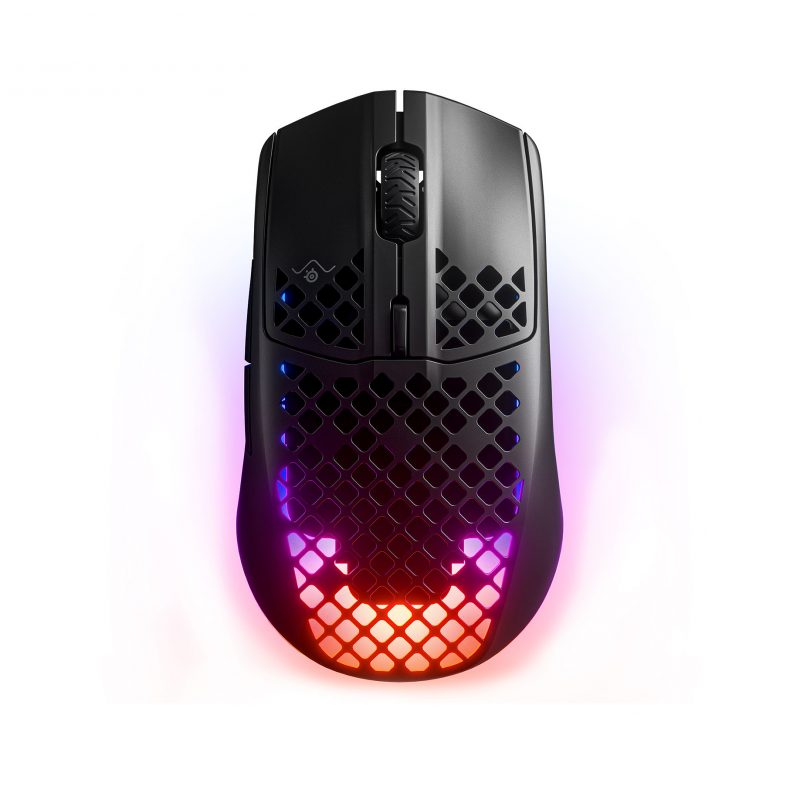 SteelSeries Aerox 3 RGB Onyx Wire Wireless Gaming Mouse