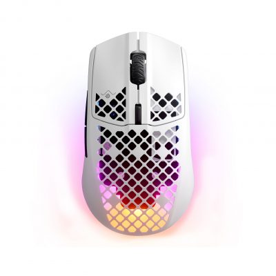 steelseries aerox-3 rgb-wire wireless onyx optical gaming mouse