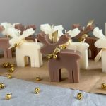 شمع گوزن کریسمسی